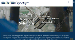 Desktop Screenshot of glycosyn.com